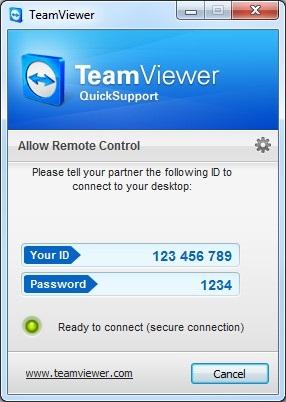 Instant Remote Support with TeamViewer