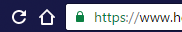 This is the green secure icon you see now on sites with SHA-1 security.